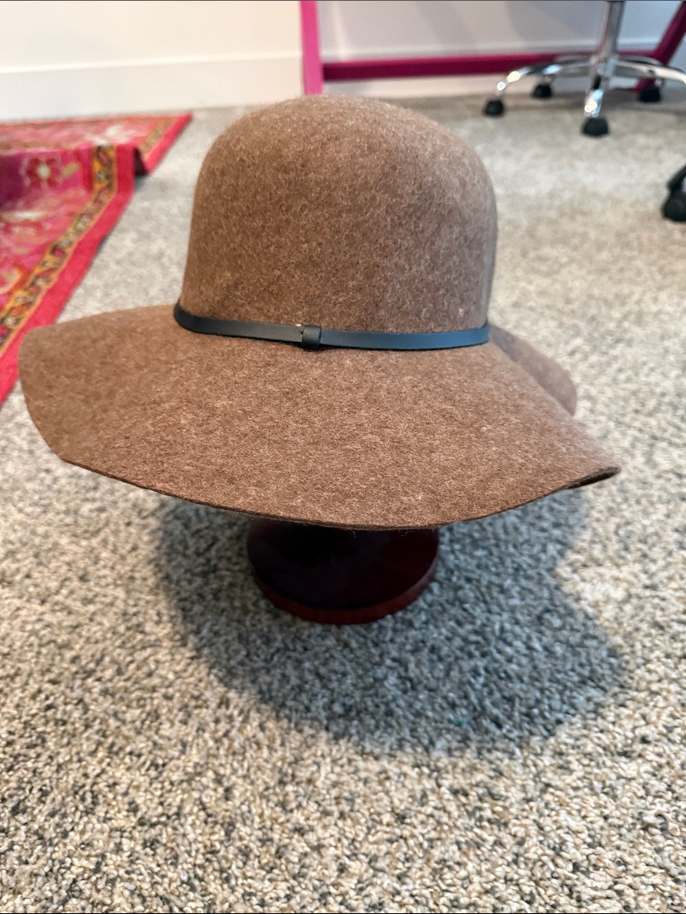Merona Brown floppy hat NWT